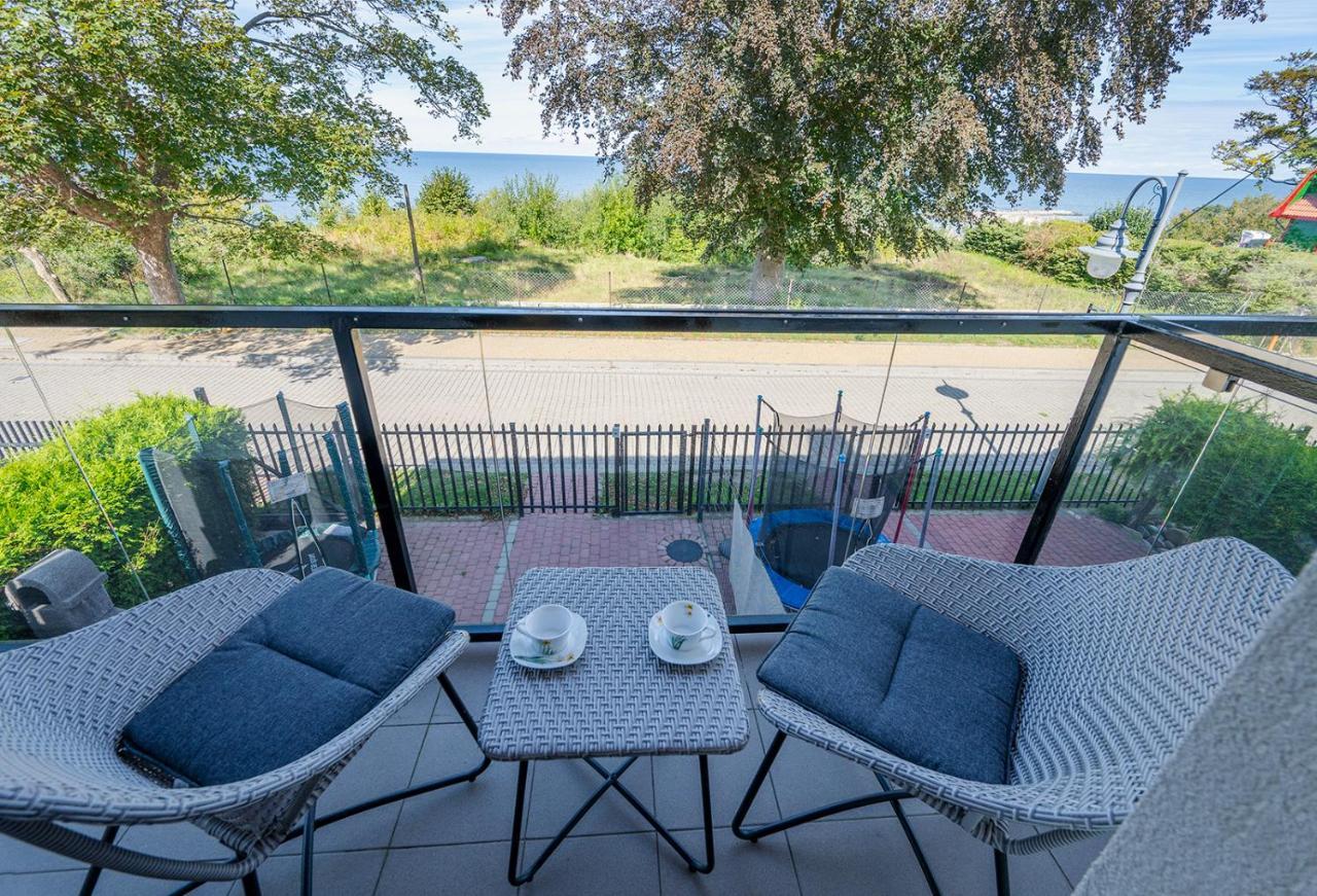 Apartament Z Widokiem Na Morze U Grazyny 2 Jarosławiec Exterior foto